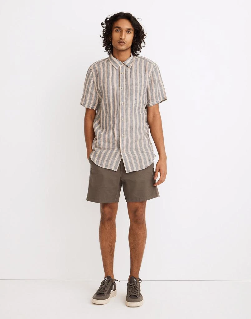 商品Madewell|6 1/2" Cotton-Hemp Climbing Cargo Shorts,价格¥373,第1张图片