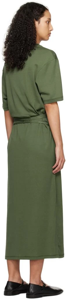 商品Lemaire|Green Belted Midi Dress,价格¥1637,第3张图片详细描述