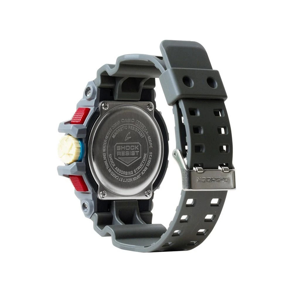 商品G-Shock|Men's Analog Digital Gray Resin Watch, 51.9mm, GA400PC-8A,价格¥972,第3张图片详细描述