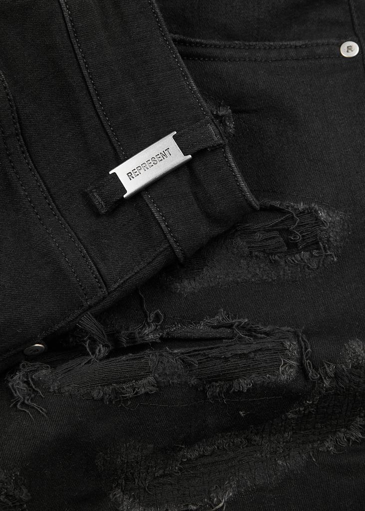 Distressed skinny jeans商品第5张图片规格展示