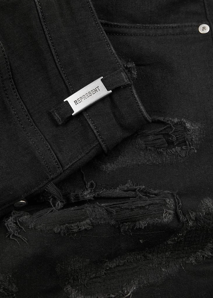 商品Represent|Distressed skinny jeans,价格¥774,第5张图片详细描述