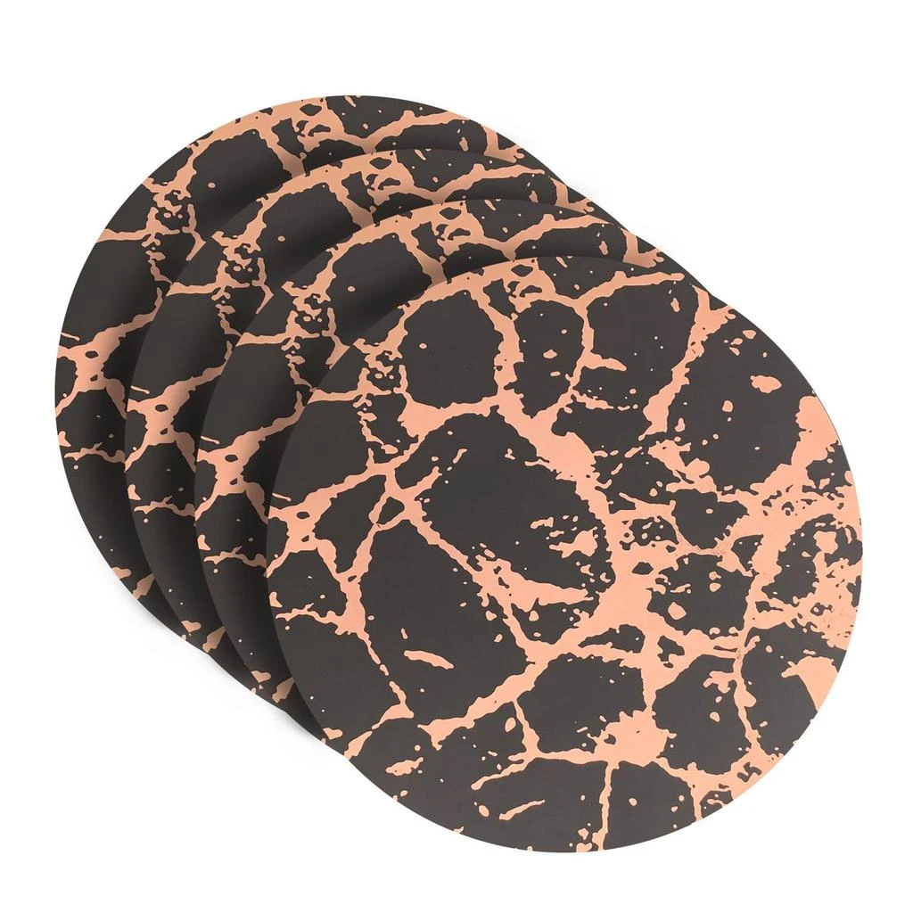 商品Dainty Home|Marble Cork Foil Printed Placemat Set,价格¥319,第2张图片详细描述