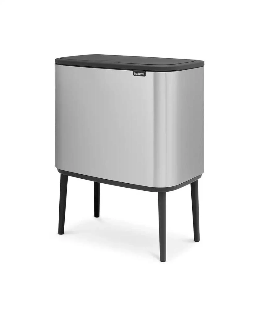 商品Brabantia|Bo Touch Top Multi Compartment Trash Can, 3 x 3 Gallon, 3 x 11 Liter,价格¥2478,第2张图片详细描述