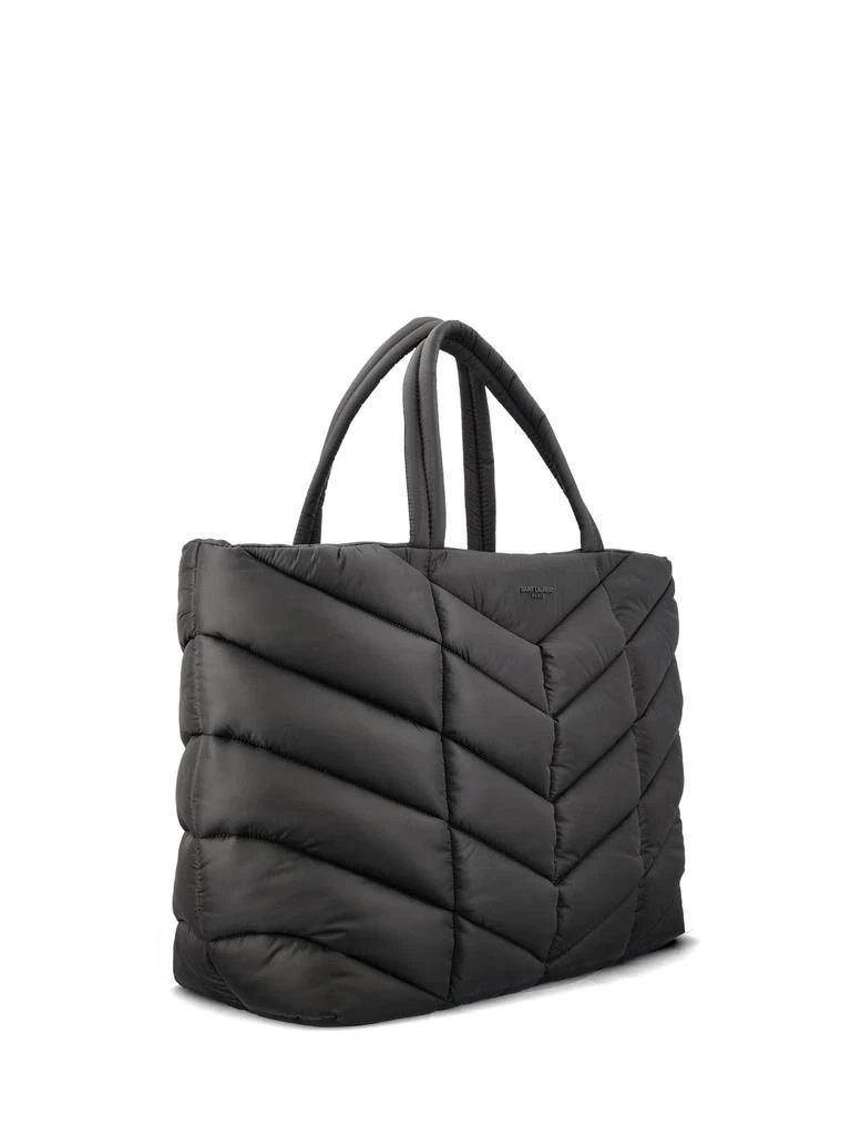 商品Yves Saint Laurent|Saint Laurent Logo Detailed Puffer Tote Bag,价格¥12981,第3张图片详细描述