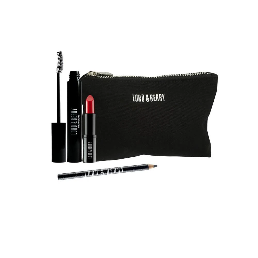 商品Lord & Berry|The Party Full Size Lipstick, Eye Pencil and Mascara Set, 3 Piece,价格¥287,第3张图片详细描述