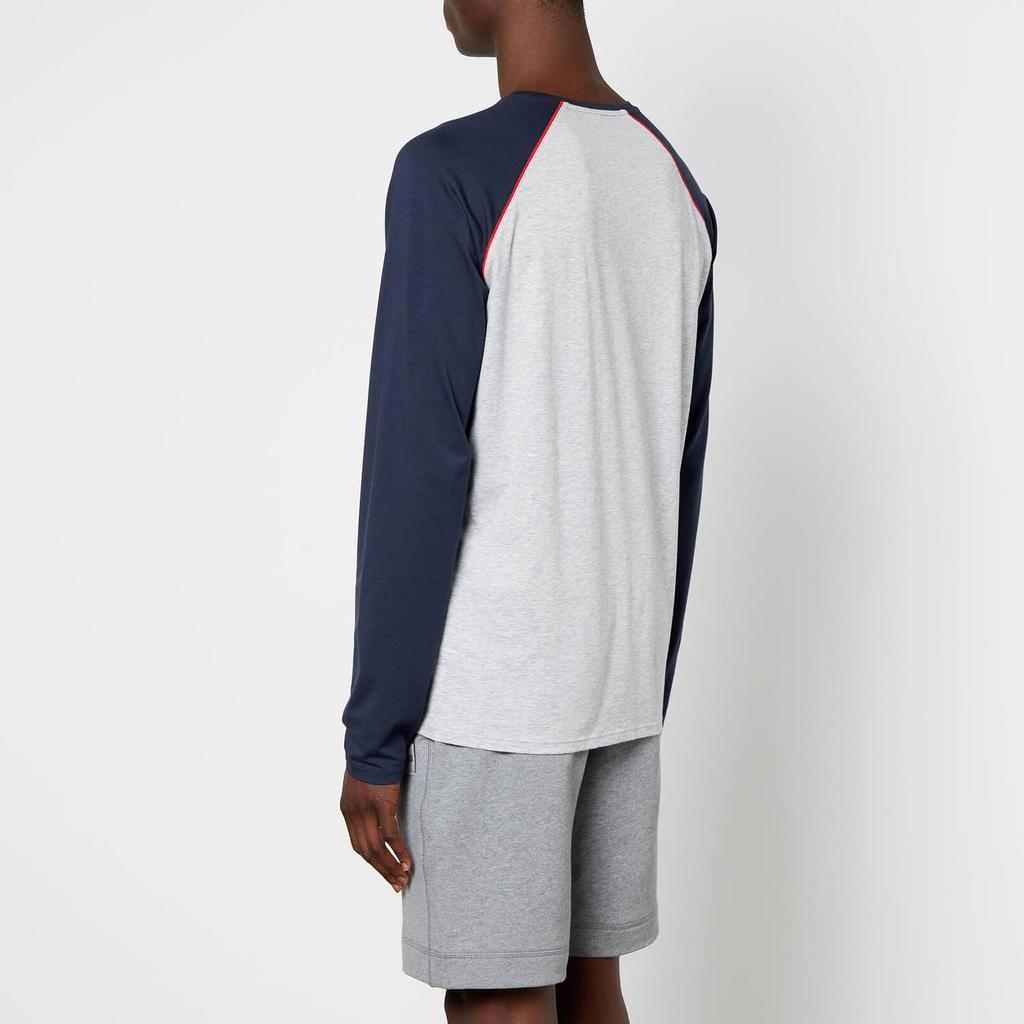 BOSS Bodywear Men's Balance Long Sleeve Top - Light Pastel Grey商品第2张图片规格展示