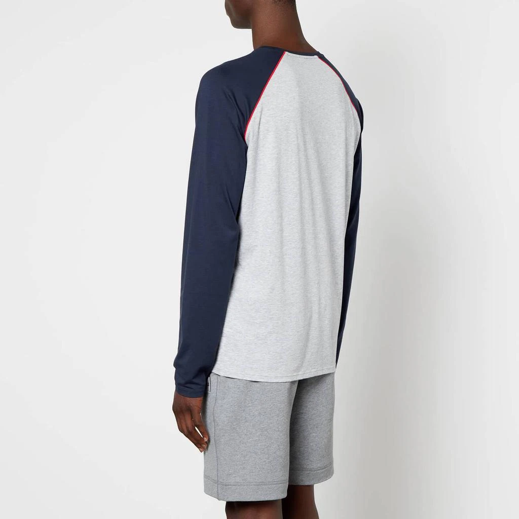 商品Hugo Boss|BOSS Bodywear Men's Balance Long Sleeve Top - Light Pastel Grey,价格¥168,第2张图片详细描述