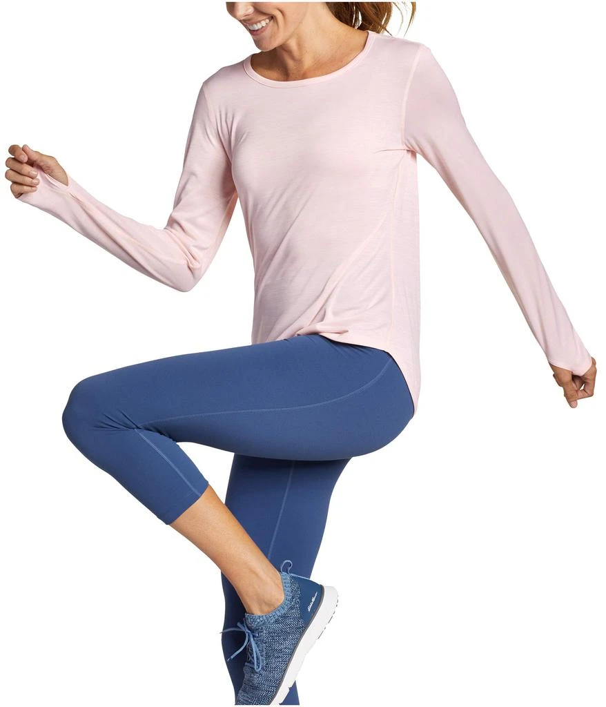 商品Eddie Bauer|Resolution Long Sleeve Keyhole Back Crew,价格¥317,第2张图片详细描述