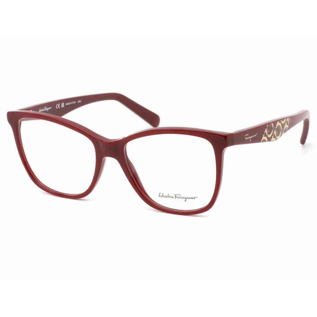 商品Salvatore Ferragamo|Salvatore Ferragamo Women's Eyeglasses - Burgundy Rectangular Frame | SF2903 601,价格¥474,第1张图片