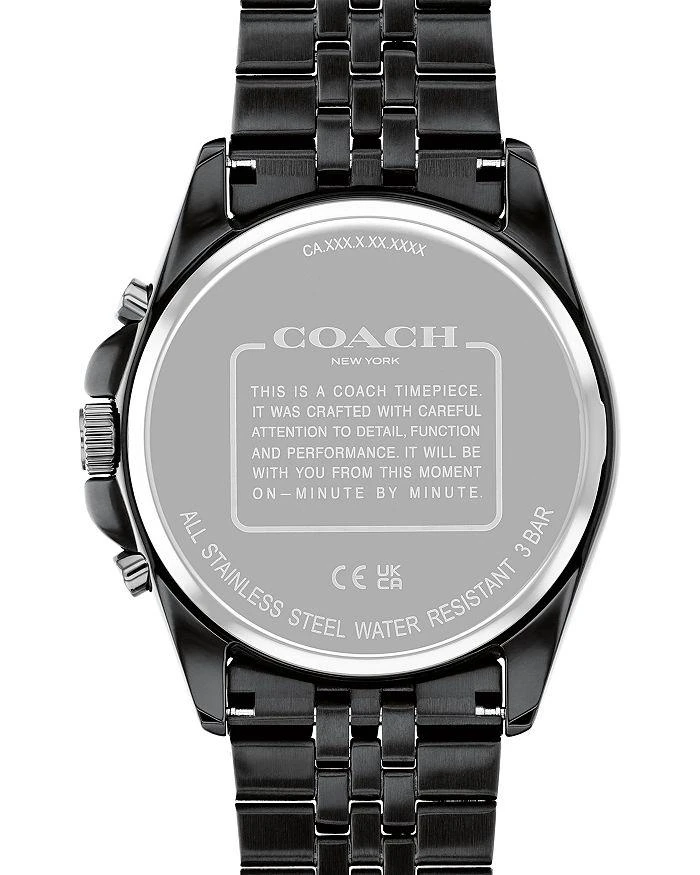 商品Coach|Greyson Chronograph, 43mm,价格¥1703,第4张图片详细描述