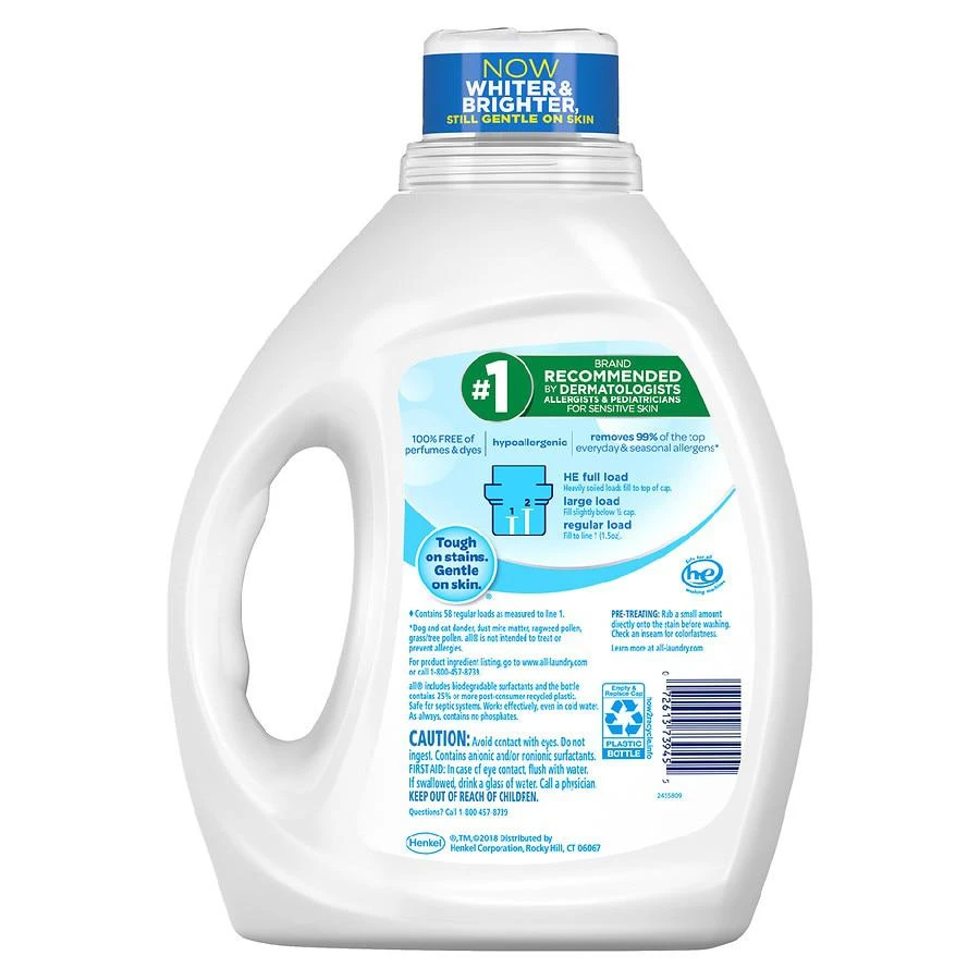 商品all|Liquid Laundry Detergent Free Clear,价格¥81,第2张图片详细描述