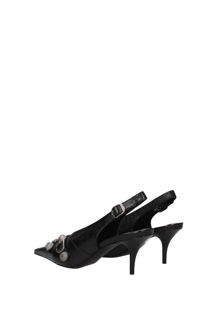 商品Balenciaga|Sandals cagole Leather Black,价格¥6967,第4张图片详细描述