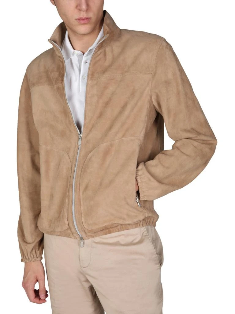 商品Brunello Cucinelli|HIGH NECK JACKET,价格¥28768,第4张图片详细描述