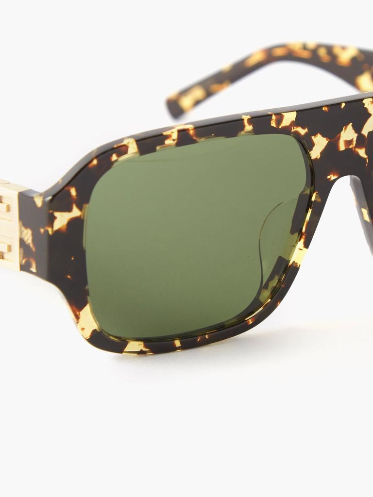 Flat-top acetate sunglasses商品第7张图片规格展示