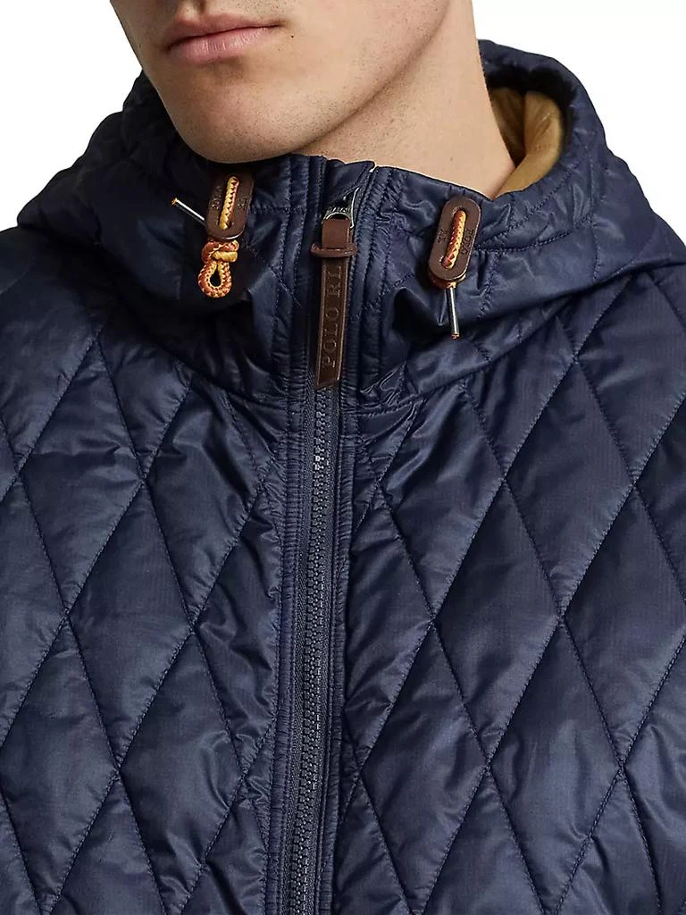 商品Ralph Lauren|Holborn Quilted Hooded Jacket,价格¥2563,第5张图片详细描述