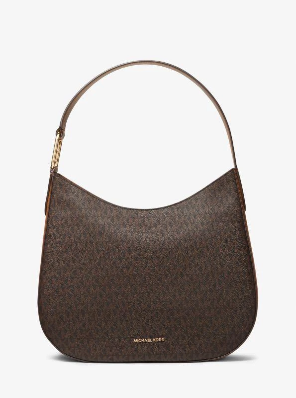 商品Michael Kors|Kensington Large Signature Logo Hobo Shoulder Bag,价格¥623,第1张图片