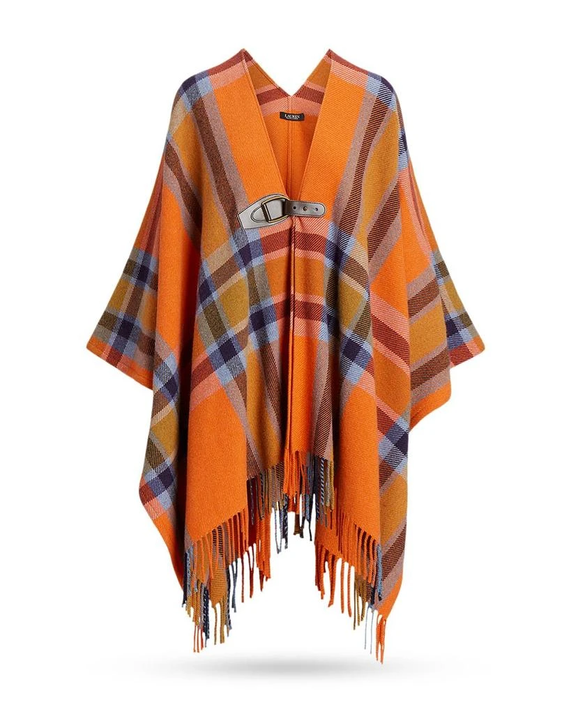 Fringe Trim Poncho 商品