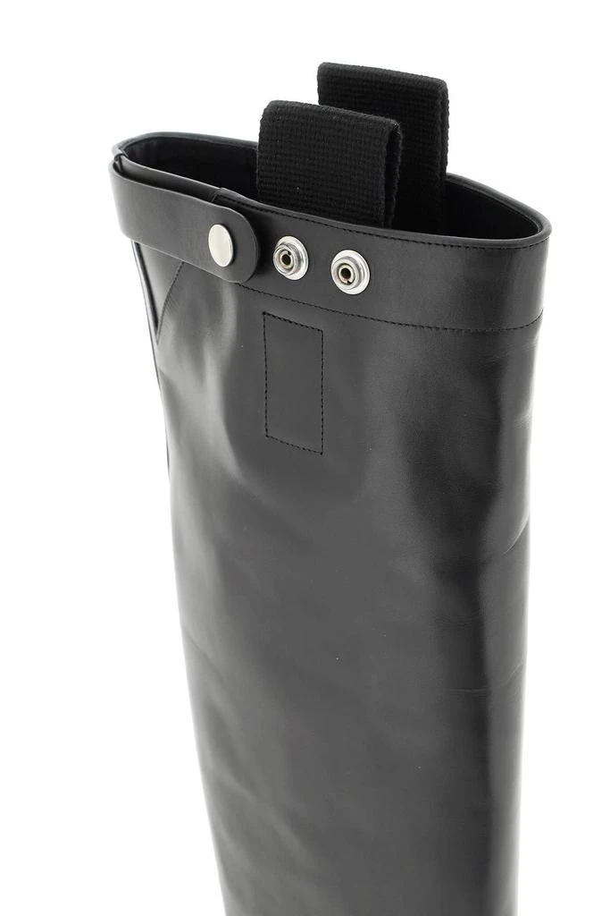 商品Rick Owens|LEATHER BOGUN BOOTS,价格¥9057,第4张图片详细描述