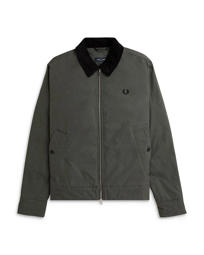 商品Fred Perry|Fredy Perry The Caban Cotton Blend Full Zip Jacket,价格¥1438,第5张图片详细描述