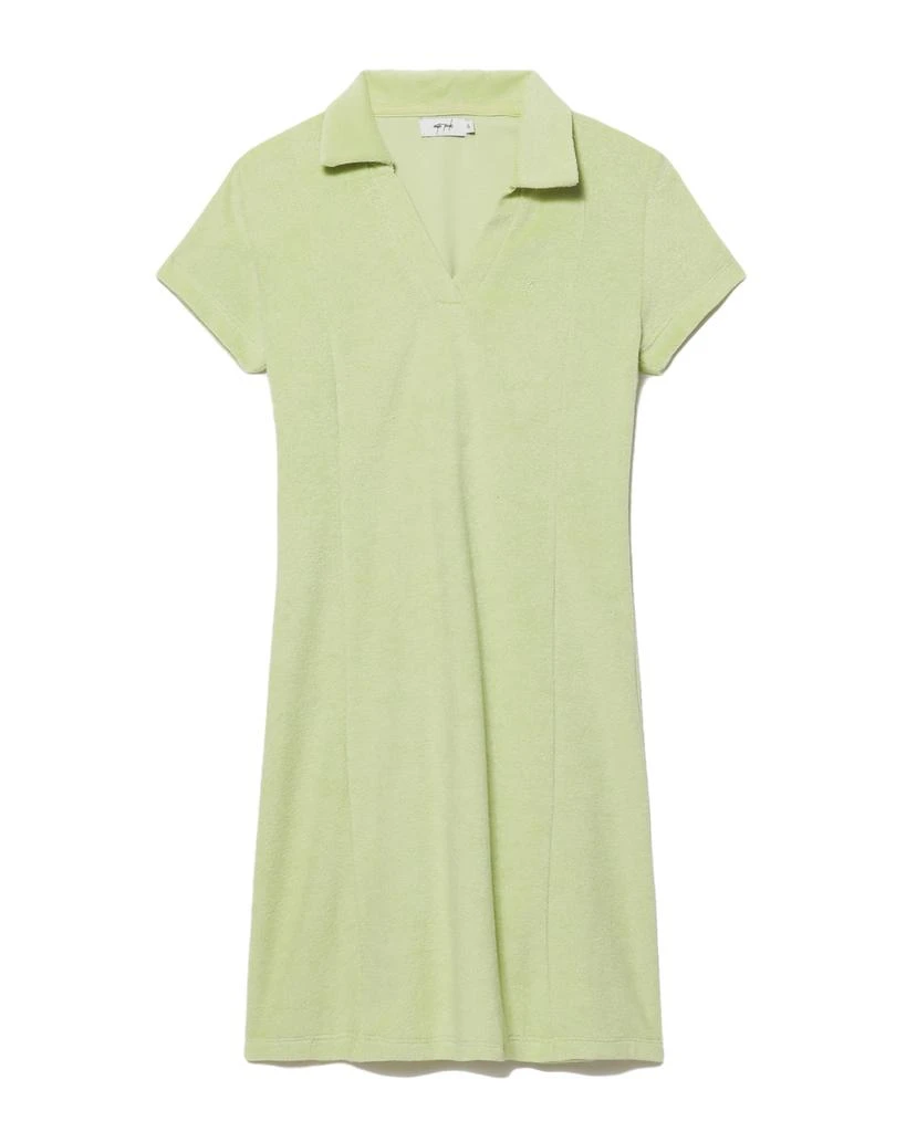 商品VESTA PINK|Fitted velour mini dress,价格¥133,第1张图片