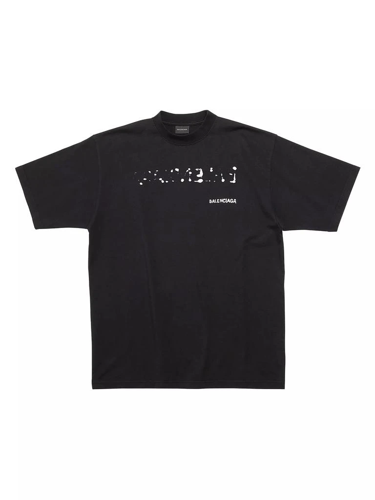 商品Balenciaga|Hand Drawn T-Shirt Large Fit,价格¥5249,第1张图片