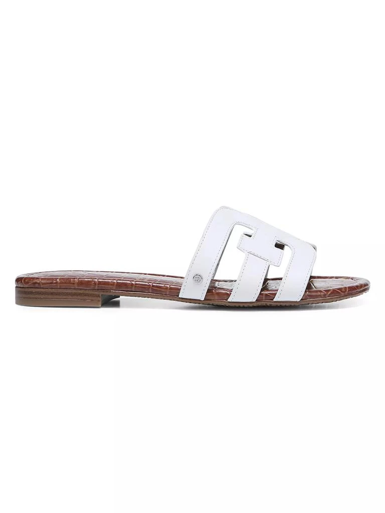 商品Sam Edelman|Bay Flat Leather Sandals,价格¥458,第1张图片