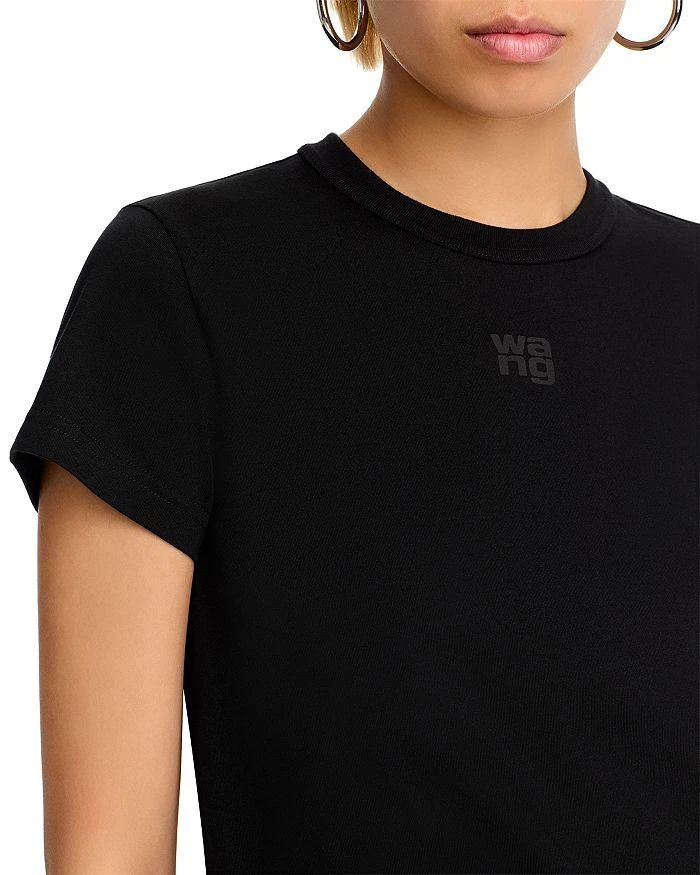 商品Alexander Wang|Essential Shrunk Logo Tee,价格¥1286,第5张图片详细描述
