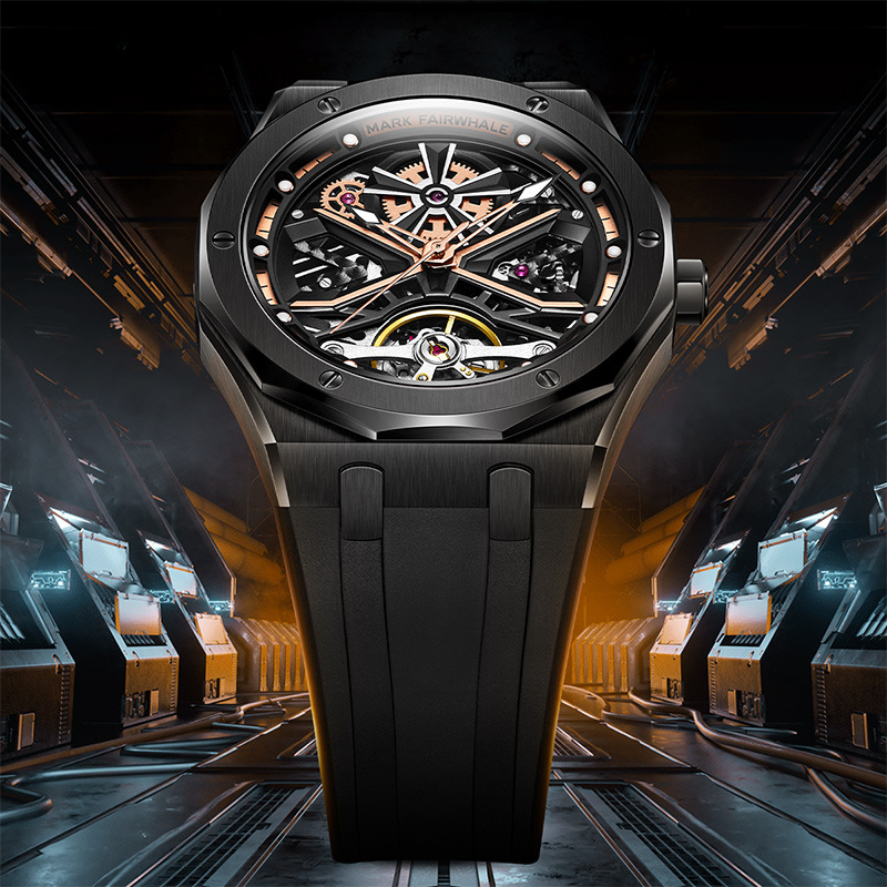 马克华菲品牌手表男士橡树系列陀飞轮机械表大气奢侈品手表AP商品第1张图片规格展示