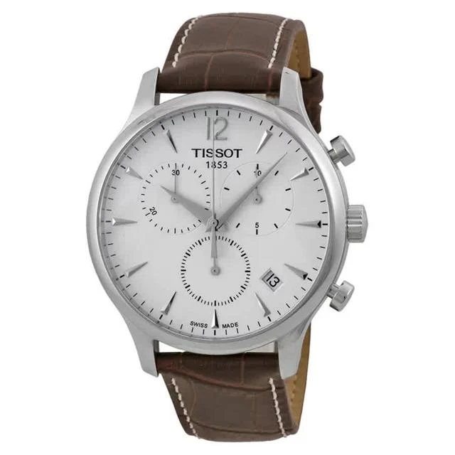 商品Tissot|Tissot T Classic Tradition Chronograph Men's Watch T0636171603700,价格¥2618,第1张图片