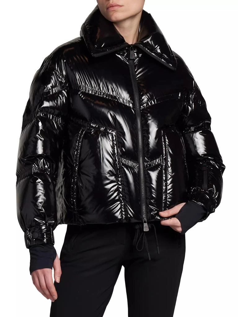 商品Moncler|Performance & Style Cluses Down Bomber Jacket,价格¥16494,第3张图片详细描述