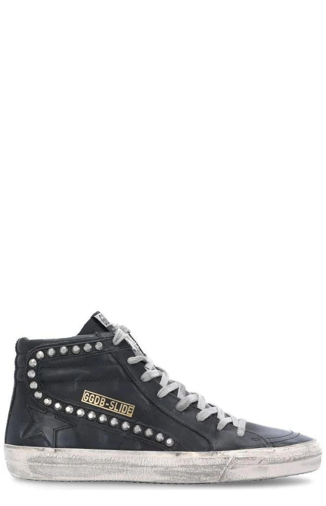 商品Golden Goose|Golden Goose Deluxe Brand Slide Lace-Up Sneakers,价格¥5179,第1张图片