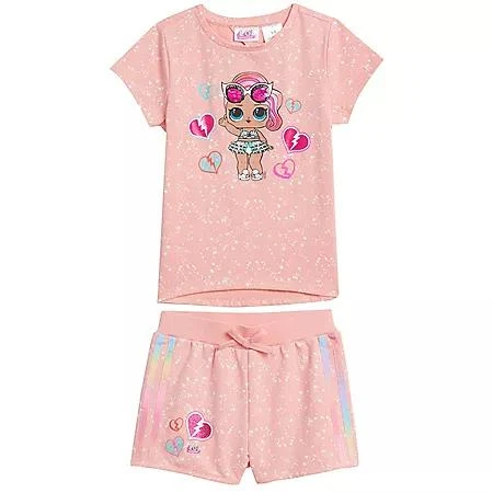 商品Licensed|Licensed Girls' 2 Piece Short Set,价格¥80,第1张图片