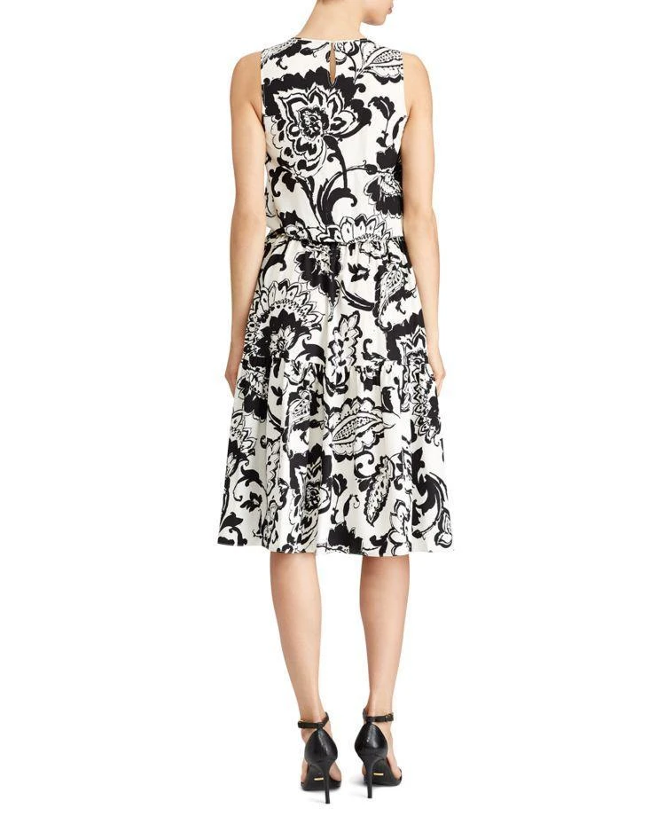 商品Ralph Lauren|Lauren Ralph Lauren Paisley Print Tiered Dress,价格¥239,第2张图片详细描述