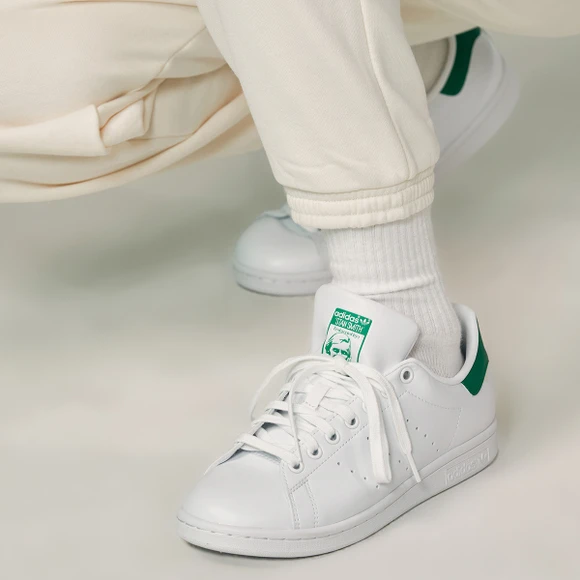 商品Adidas|【Brilliant|包邮包税】阿迪达斯 STAN SMITH  运动鞋 SNEAKERS  FX5502 FTWWHT/FTWWHT/GREEN,价格¥346,第1张图片