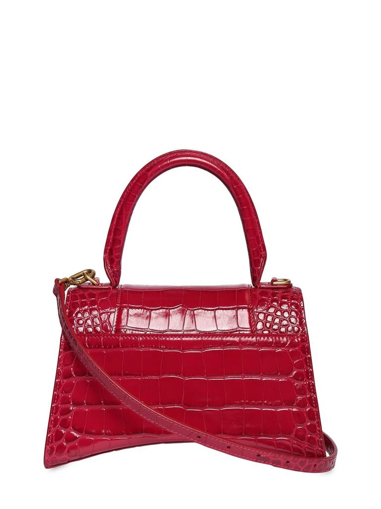 商品Balenciaga|Hourglass Croc Embossed Leather Bag,价格¥22997,第5张图片详细描述