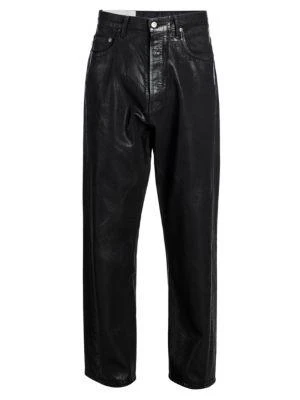 商品Ambush|Oversize Coated Jeans,价格¥2446,第5张图片详细描述