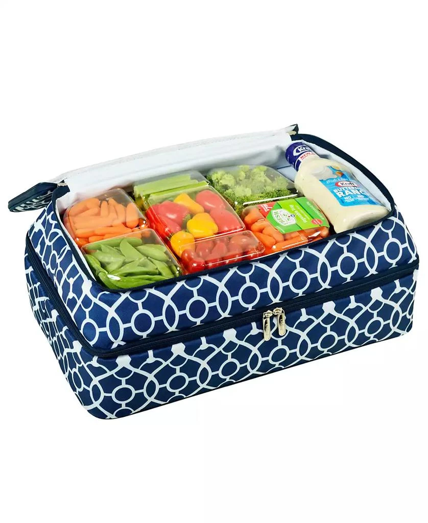 商品Picnic At Ascot|- Two Layer - Hot, Cold Thermal Food and Casserole Carrier,价格¥504,第4张图片详细描述
