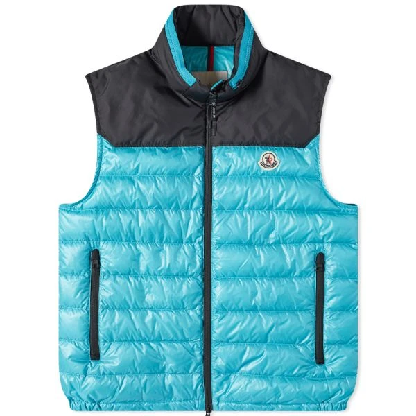 商品[国内直发] Moncler|MONCLER 拼色男士马甲 1A00058-M1591-73X,价格¥8815,第1张图片