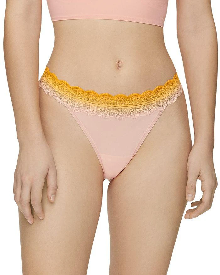 商品Calvin Klein|Lace Trim Thong,价格¥54,第1张图片