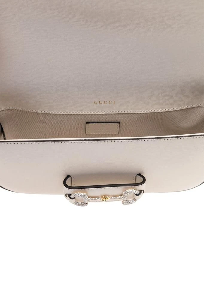 商品Gucci|Gucci 1955 Horsebit Small Shoulder Bag,价格¥27245,第4张图片详细描述