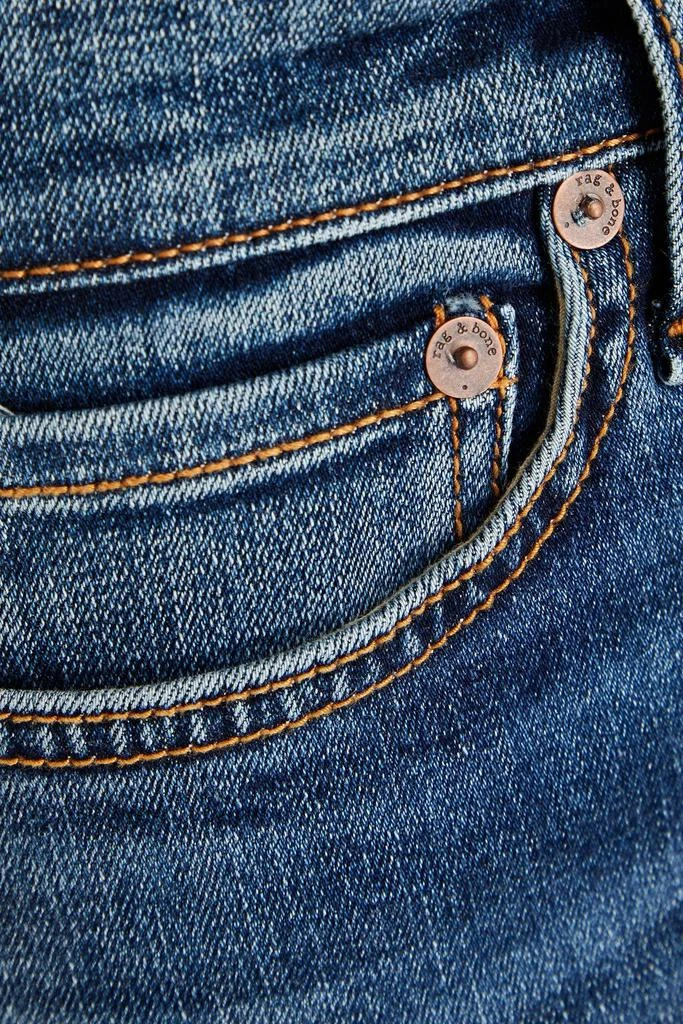 商品Rag & Bone|Hana faded high-rise kick-flare jeans,价格¥382,第4张图片详细描述