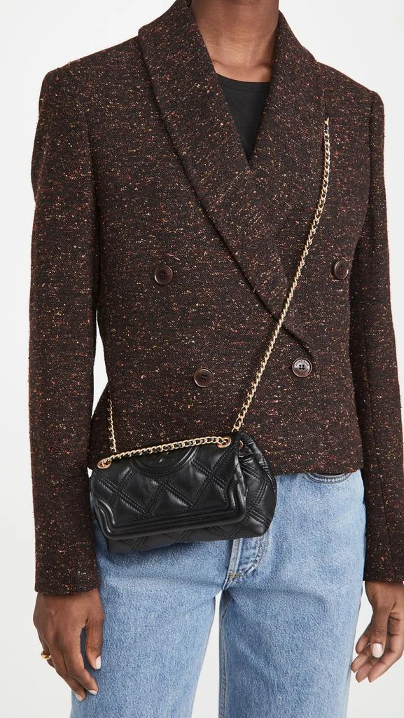 商品Tory Burch|女式 Fleming系列 柔软迷你包,价格¥2195,第3张图片详细描述