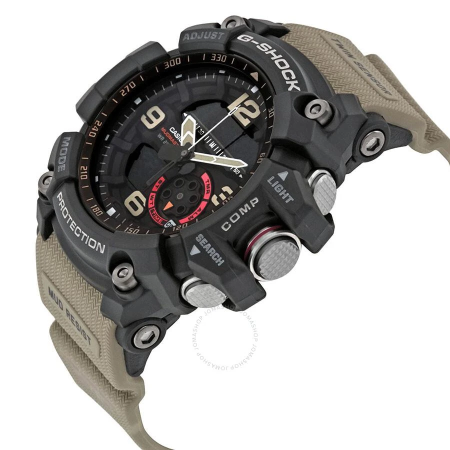 商品Casio|G-Shock Black Dial Tan Resin Strap Men's Watch GG1000-1A5,价格¥1651,第2张图片详细描述