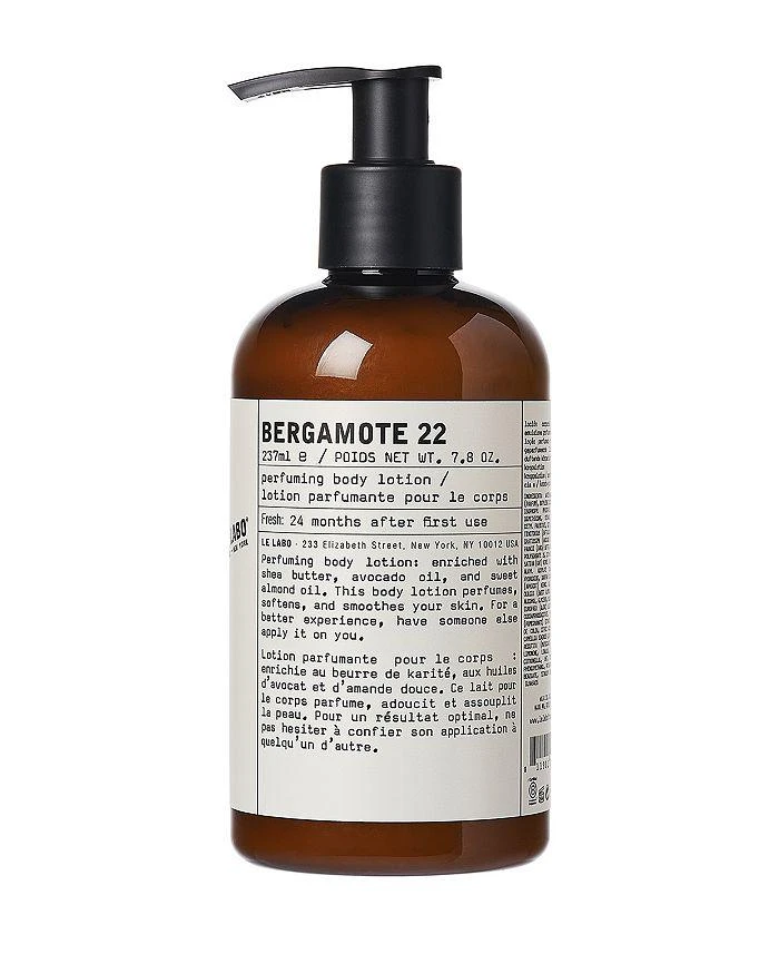 商品Le Labo|Bergamote 22 Perfuming Body Lotion 7.8 oz.,价格¥618,第1张图片