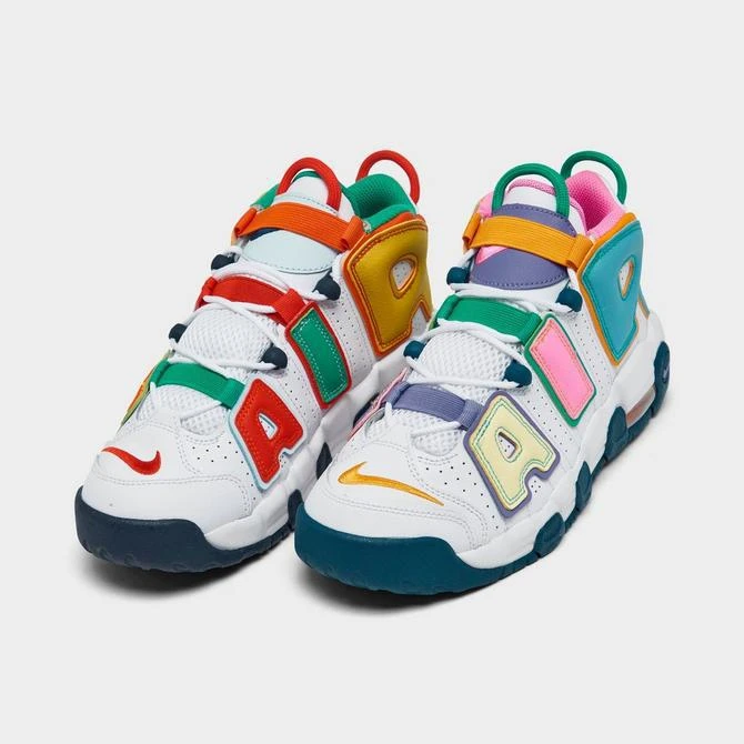 商品NIKE|Big Kids' Nike Air More Uptempo Basketball Shoes,价格¥522,第2张图片详细描述