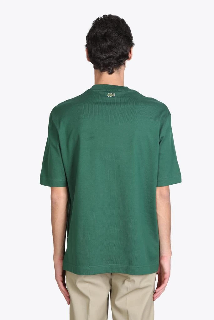 商品Lacoste|T-shirt Green Cotton Oversized T-shirt With Big Crocodile Patch.,价格¥769,第2张图片详细描述