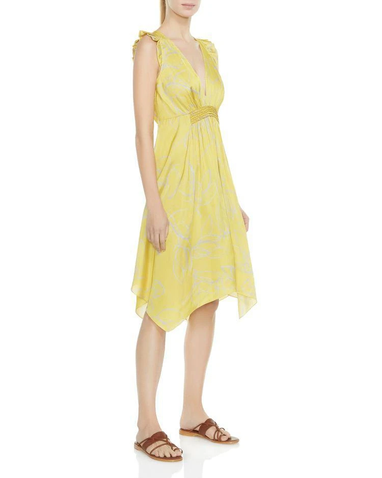 商品Halston Heritage|Ruched Handkerchief Hem Dress,价格¥1780,第3张图片详细描述