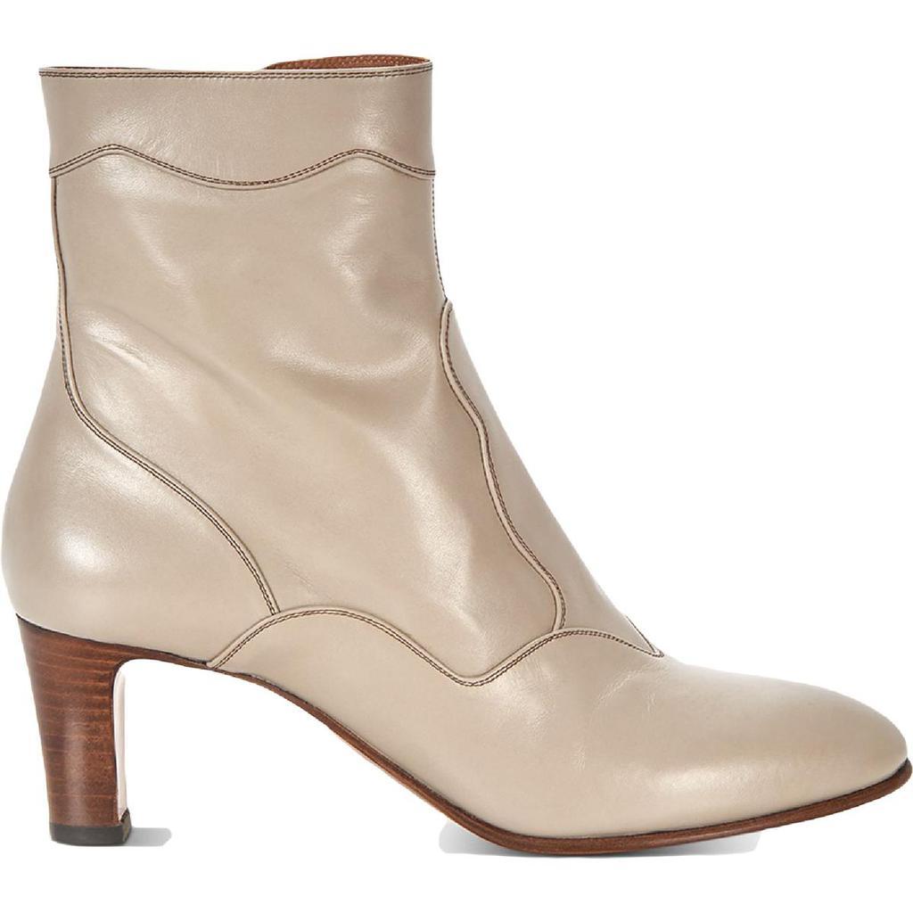 商品Chloé|Chloe Womens Kolyn Cive Leather Western Ankle Boots,价格¥2940-¥3071,第6张图片详细描述