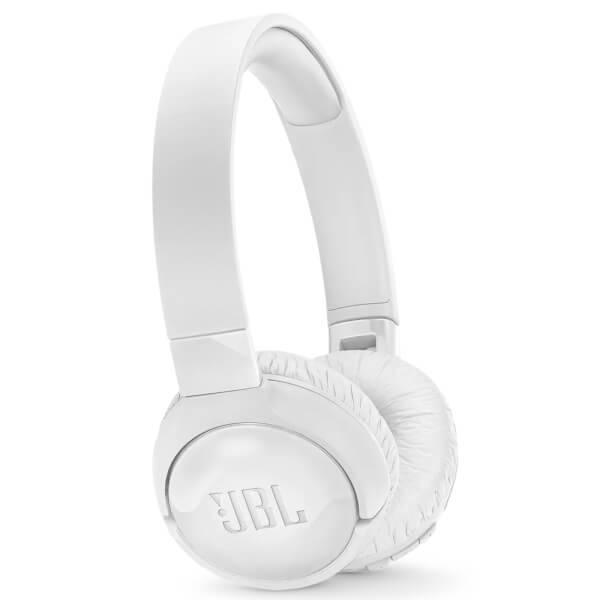 商品JBL|TUNE 600BTNC On-Ear Wireless Active Noise Cancelling Bluetooth Headphones - White,价格¥420,第1张图片
