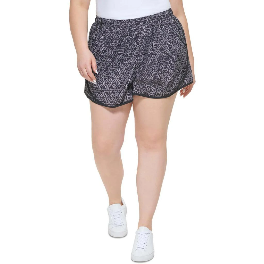 商品Calvin Klein|Calvin Klein Performance Womens Plus Fitness Workout Shorts,价格¥101,第1张图片详细描述